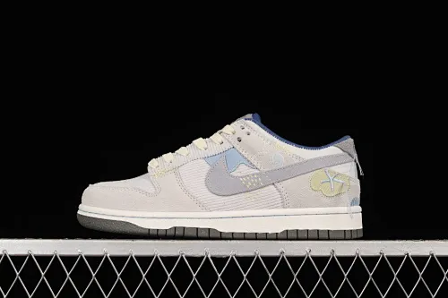 All categories Nk SB Dunk series Nk SB Dunk Low low-top sneakers J version Nk Dunk Low "Bright Side" corduroy Dunk series low-top casual sports skateboard shoes DQ5076-001